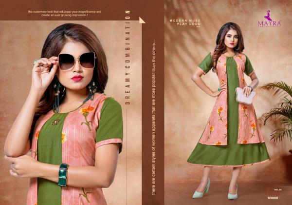 Mayra Frooti 4-Rayon-Kurti